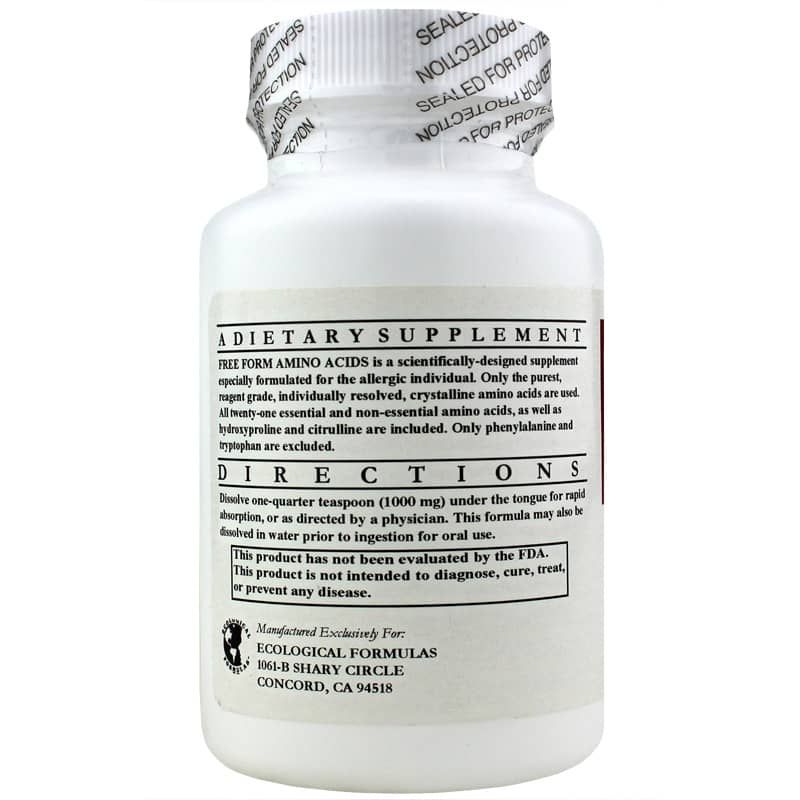 Free Form Amino Acids | Амінокислоти у вільній формі