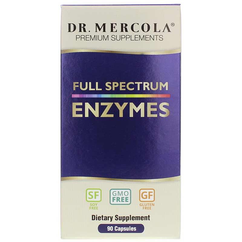 Full Spectrum Enzymes, 90 Capsules | Ферменты полного спектра действия, 90 капсул