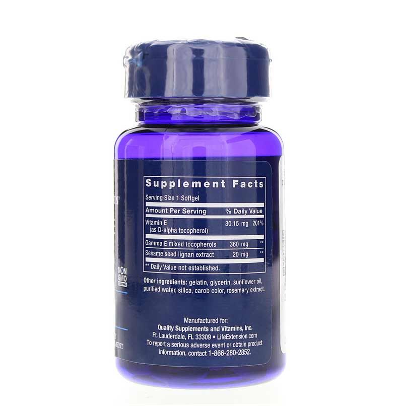 Gamma E Mixed Tocopherols with Sesame Lignans | Смешанные токоферолы гамма Е с лигнанами кунжута