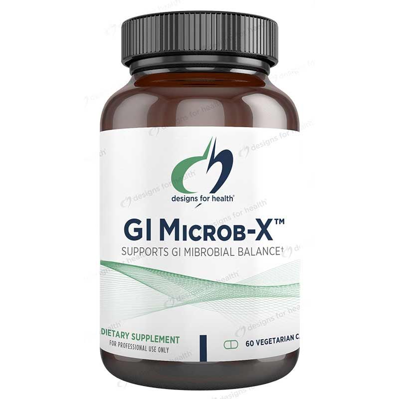 GI Microb-X, 60 Veg Capsules | GI мікроб-X, 60 вегетеріанських капсул