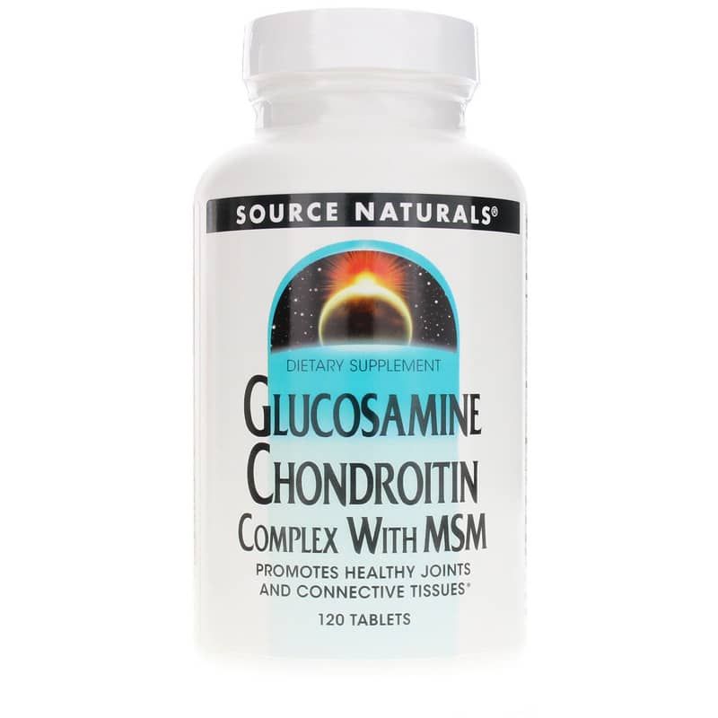 Glucosamine Chondroitin Complex with MSM, 120 Tablets | Глюкозамин-хондроитиновый комплекс с МСМ, 120 таблеток