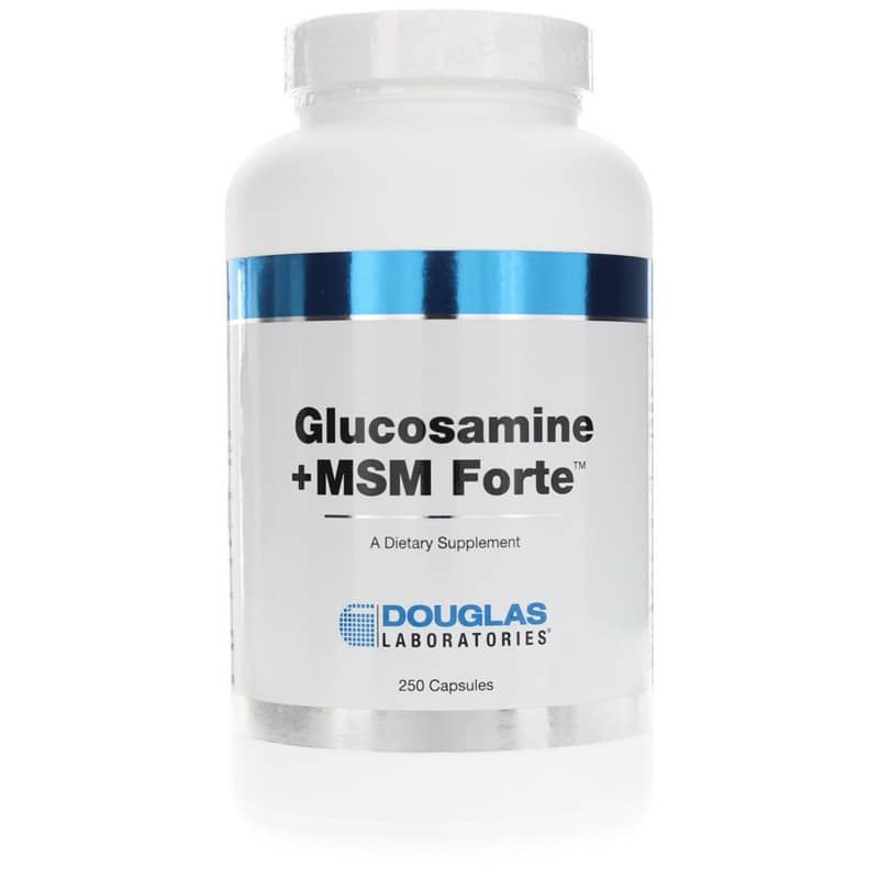 Glucosamine + MSM Forte, 250 Capsules | Глюкозамин и МСМ форте, 250 капсул