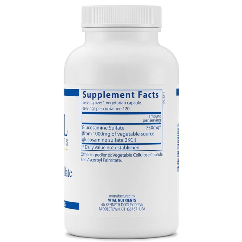Glucosamine Sulfate 750 Mg Veg-Source | Глюкозамин сульфат 750 мг из вегетарианских источников