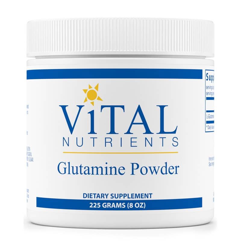 Glutamine Powder, 8 Oz | Глютаминовый порошок, 8 унций