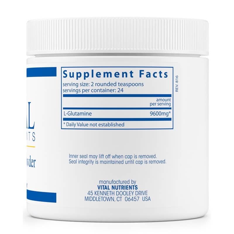 Glutamine Powder, 8 Oz | Глютаминовый порошок, 8 унций