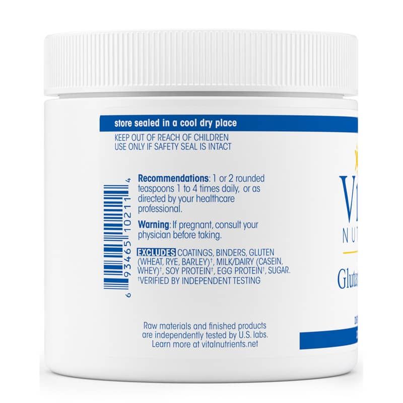 Glutamine Powder, 8 Oz | Глютаминовый порошок, 8 унций
