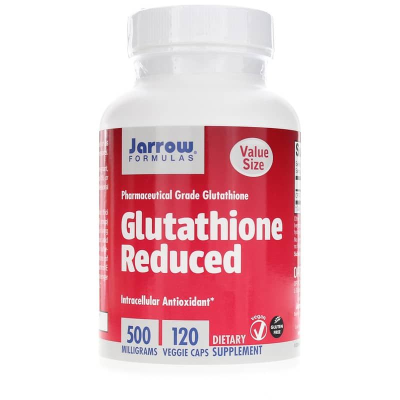 Glutathione Reduced 500 Mg, 120 Veg Capsules | Глутатион восстановленный 500 мг, 120 вегетерианских капсул