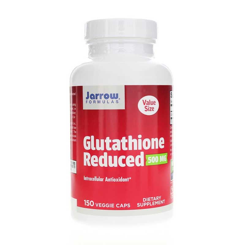 Glutathione Reduced 500 Mg, 150 Veg Capsules | Глутатион восстановленный 500 мг, 150 вегетерианских капсул