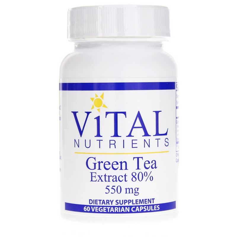 Green Tea Extract 80%, 60 Capsules | Экстракт зелёного чая 80%, 60 капсул