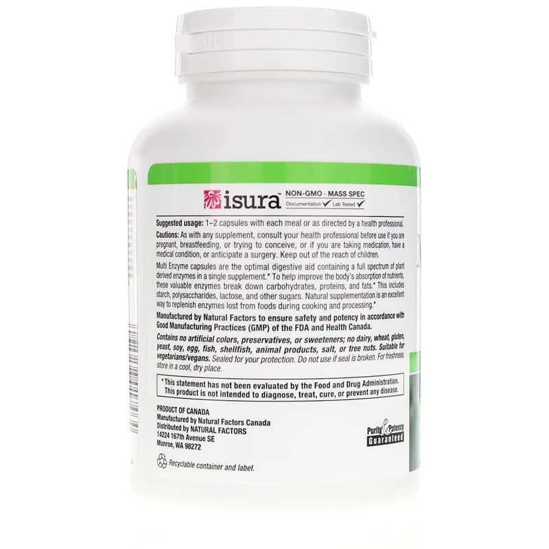 High Potency Multi Enzyme, 120 Veg Capsules | Высокоэффективный мультифермент, 120 вегетерианских капсул