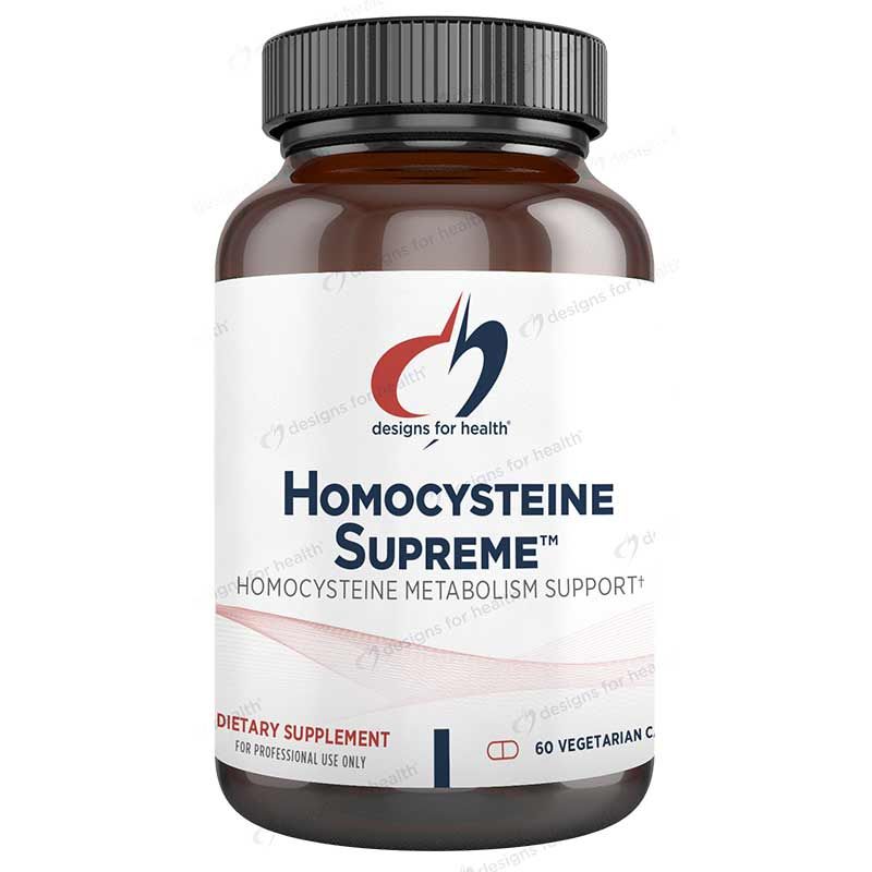 Homocysteine Supreme, 60 Veg Capsules | Высший уровень гомоцистеина, 60 вегетерианских капсул