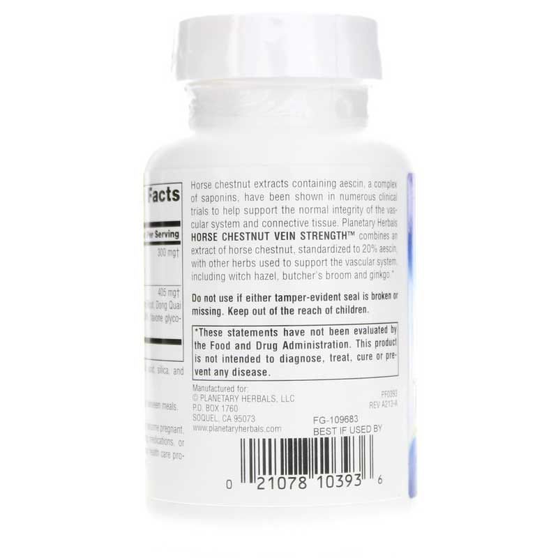 Horse Chestnut Vein Strength, 90 Tablets | Сила вен кінського каштана, 90 таблеток