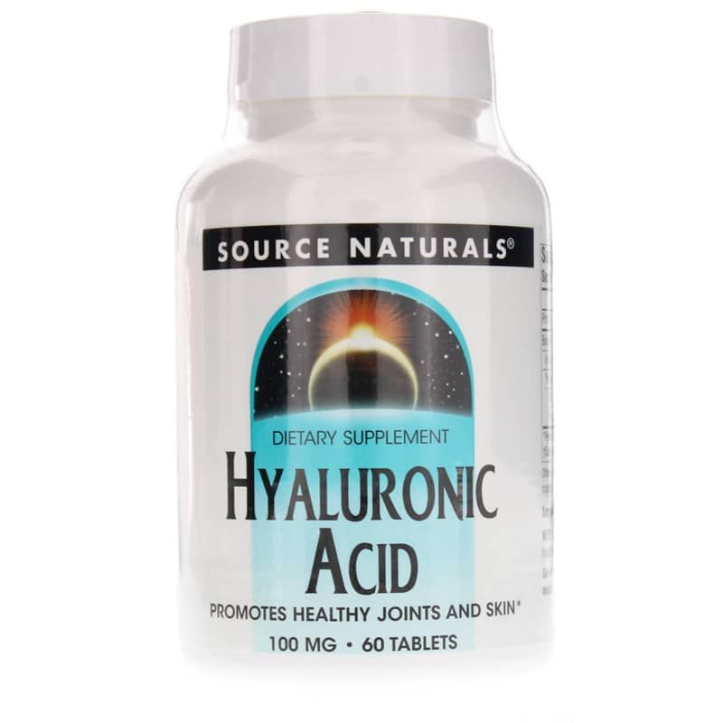 Hyaluronic Acid 100 Mg Tablets, 60 Tablets | Гиалуроновая кислота 100 мг таблетки, 60 таблеток