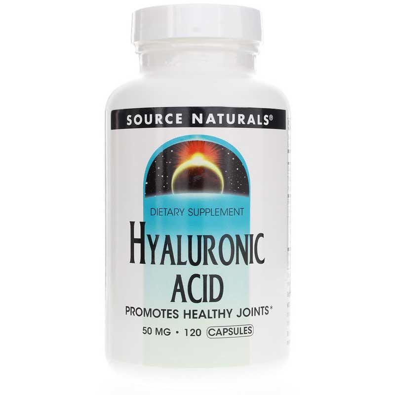 Hyaluronic Acid 50 Mg Capsules, 120 Capsules | Гіалуронова кислота 50 мг капсули, 120 капсул