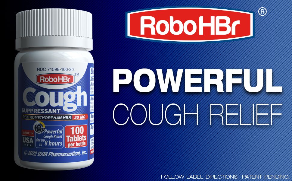 RoboTablets, RoboHBr Dextromethorphan HBr, 30 мг. (Декстрометорфан) HBr 30 мг 100 таблеток