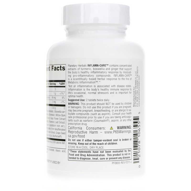 Inflama-Care, 60 Tablets | Інфламма-каре, 60 таблеток