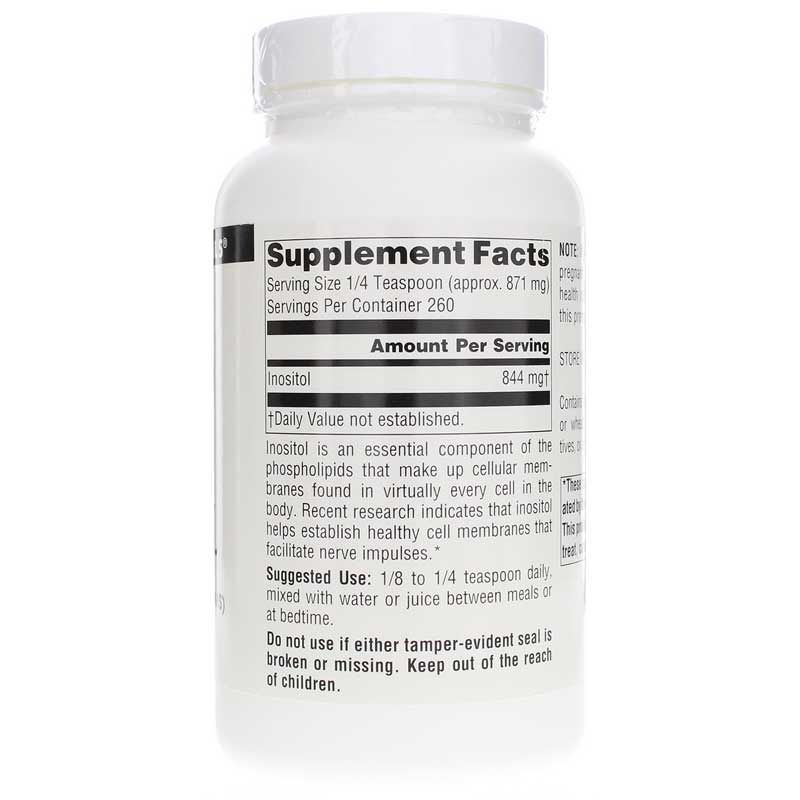 Inositol Pure Powder, Source Naturals, 8 Oz | Инозитол чистый порошок, source naturals, 8 унций