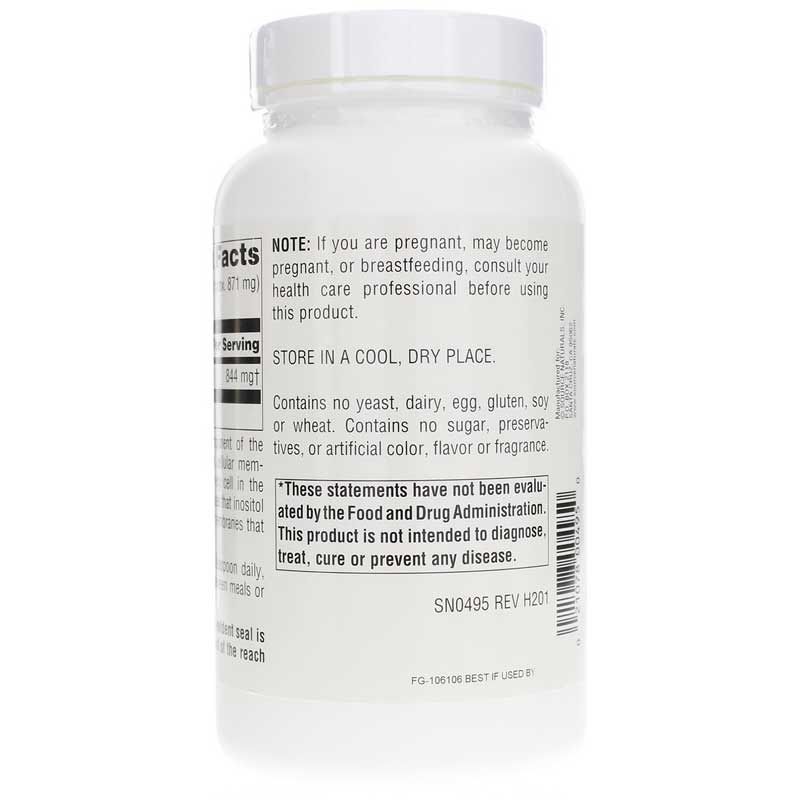 Inositol Pure Powder, Source Naturals, 8 Oz | Инозитол чистый порошок, source naturals, 8 унций