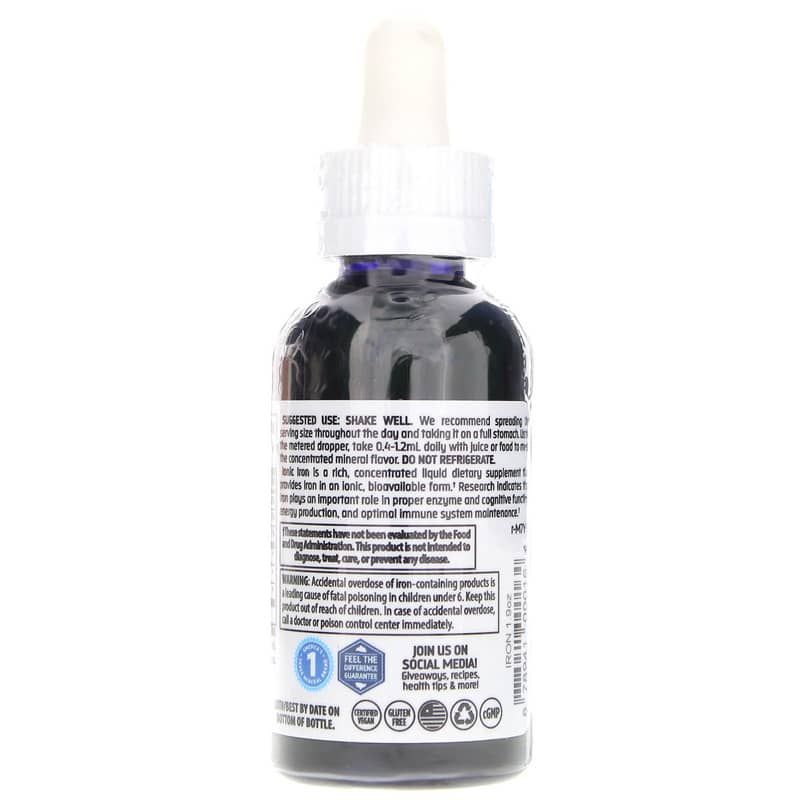 Ionic Iron 22 Mg | Іонне залізо 22 мг