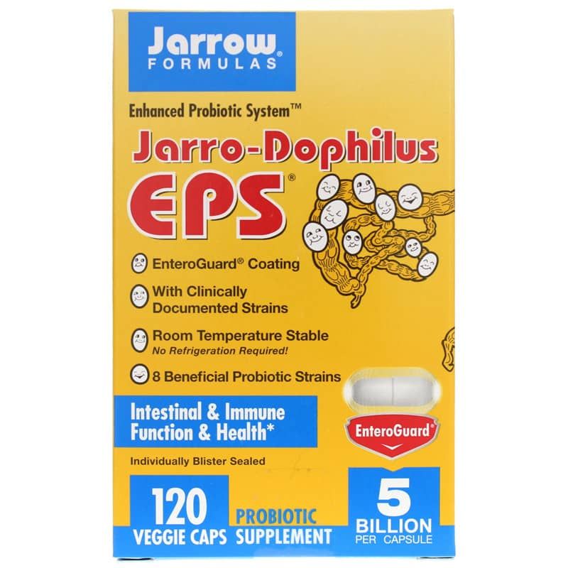 Jarro-Dophilus EPS, 120 Veg Capsules | Дрозофіла EPS, 120 вегетеріанських капсул