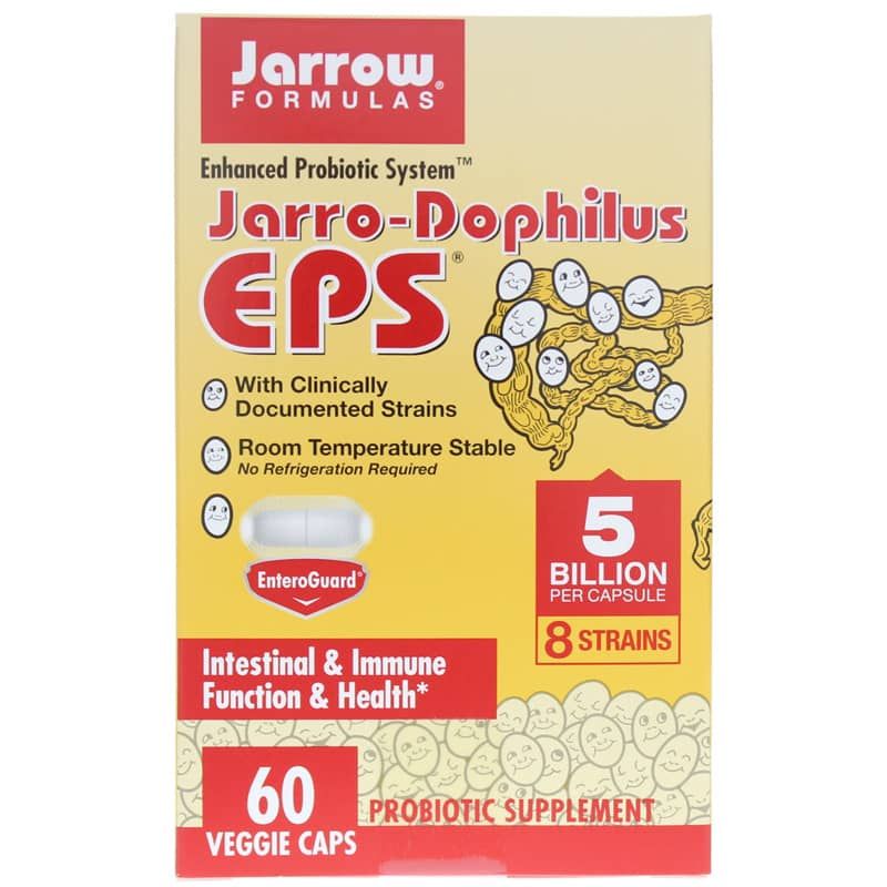 Jarro-Dophilus EPS, 60 Veg Capsules | Дрозофила EPS, 60 вегетерианских капсул