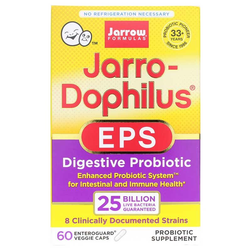 Jarro-Dophilus EPS Higher Potency, 60 Veg Capsules | Джарро-дофилус EPS более высокая потенция, 60 вегетерианских капсул