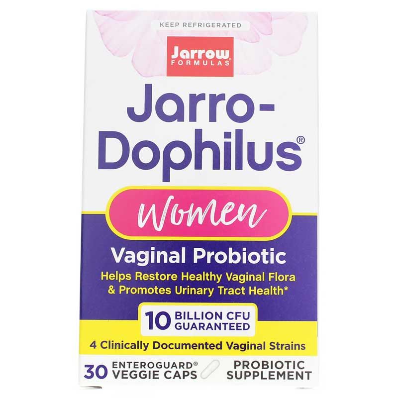 Jarro-Dophilus Women 10 Billion, 30 Enteric Coated Veg Capsules | Джарро-дофилус женский 10 миллиардов, 30 Энтеральное покрытие вегетерианских капсул