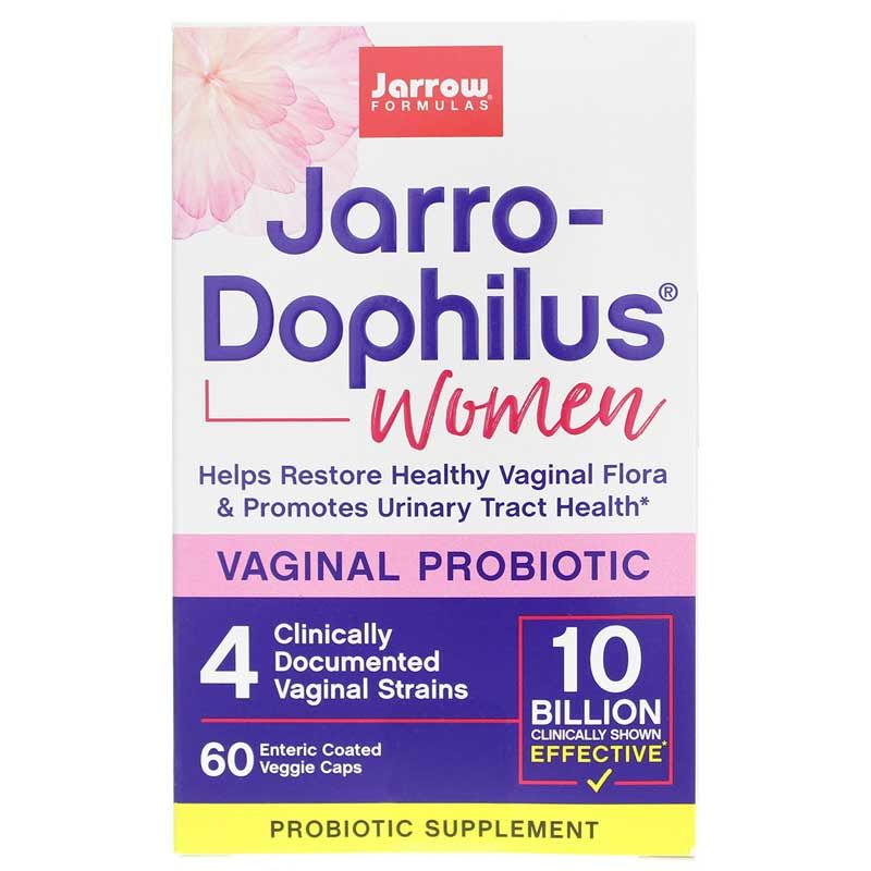 Jarro-Dophilus Women 10 Billion, 60 Enteric Coated Veg Capsules | Джарро-дофилус женский 10 миллиардов, 60 Энтеральное покрытие вегетерианских капсул