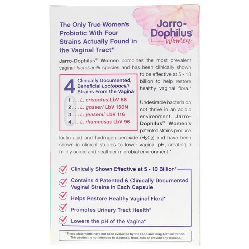 Jarro-Dophilus Women 5 Billion Shelf Stable, 60 Enteric Coated Veg Capsules | Jarro-dophilus women 5 billion shelf stable, 60 Энтеральное покрытие вегетерианских капсул