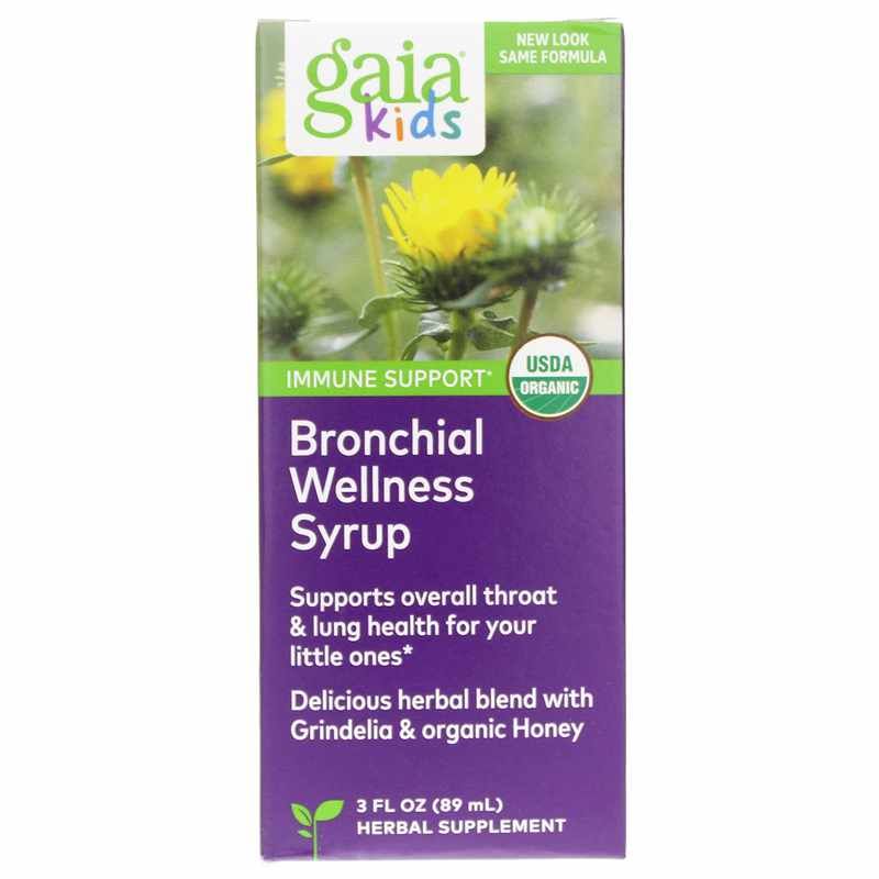 Kids Bronchial Wellness Syrup Organic | Дитячий бронхіальний оздоровчий сироп бронхіальний органічний