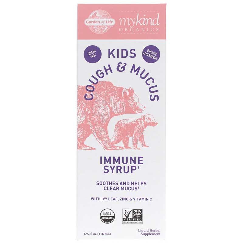 Kids Cough &amp; Mucus Immune Syrup | Детский иммунный сироп от кашля и слизи