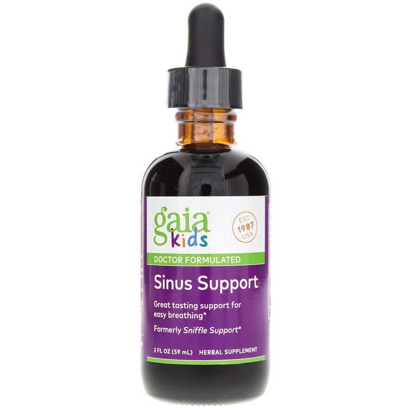 Kids Sinus Support Herbal Drops Alcohol-Free | Дитячі трав'яні краплі для підтримки пазух без спирту