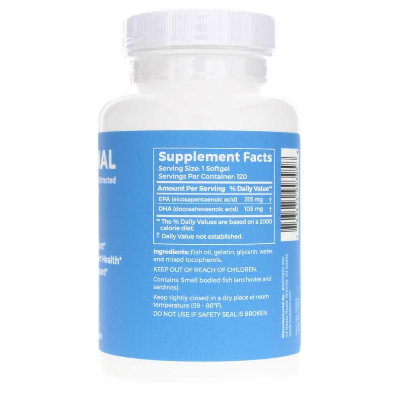 Kirunal Ultra Pure Fish Oil | Кірунал ультра чистий риб'ячий жир