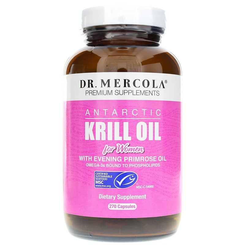 Krill Oil for Women with Evening Primrose, 270 Capsules | Масло криля для женщин с примулой вечерней, 270 капсул