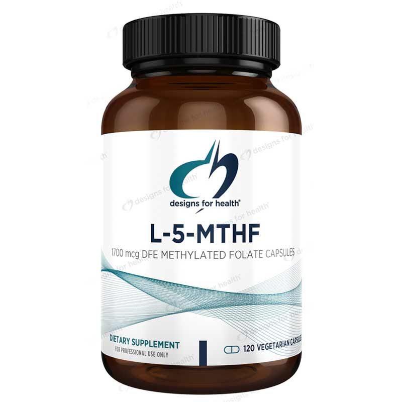 L-5-MTHF 1700 Mcg DFE, 120 Veg Capsules | L-5-MTHF 1700 мкг DFE, 120 вегетерианских капсул