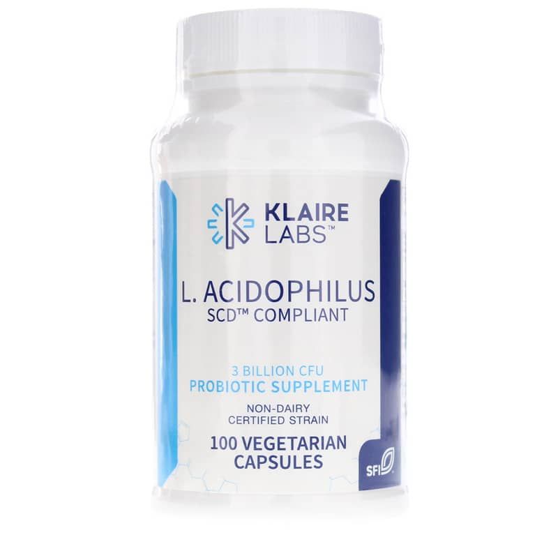 L-Acidophilus SCD Compliant 3 Billion CFU Probiotic | Пробіотик L-ацидофілус, що відповідає вимогам SCD, 3 мільярди КУО