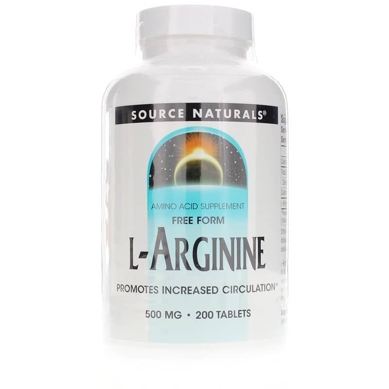 L-Arginine 500 Mg Tablets, 200 Tablets | L-аргинин 500 мг таблетки, 200 таблеток
