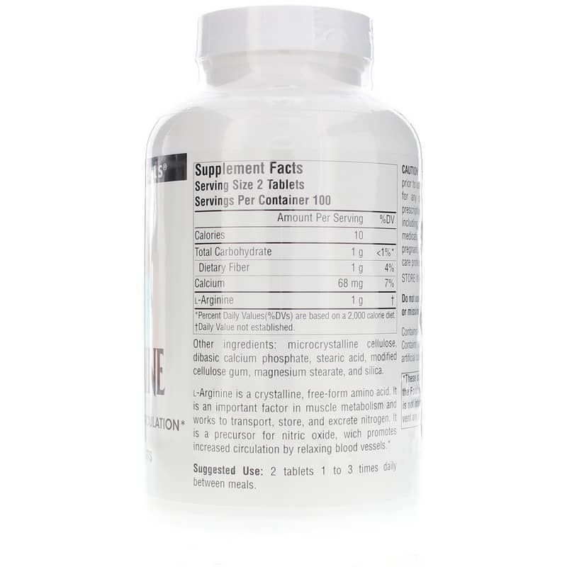 L-Arginine 500 Mg Tablets, 200 Tablets | L-аргинин 500 мг таблетки, 200 таблеток