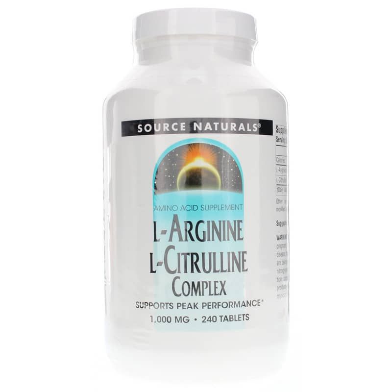 L-Arginine L-Citrulline Complex, 240 Tablets | Комплекс L-аргінін L-цитрулін, 240 таблеток