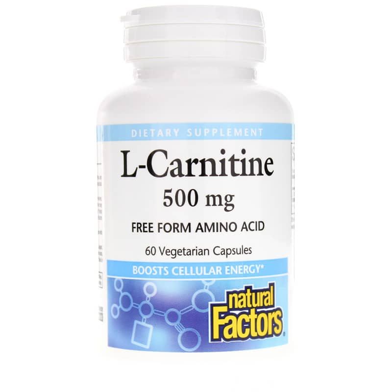 L-Carnitine 500 Mg | L-карнітин 500 мг