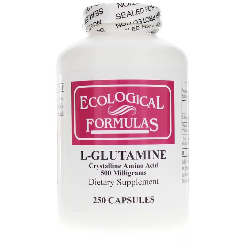 L-Glutamine 500 Mg, 250 Capsules | L-глютамін 500 мг, 250 капсул