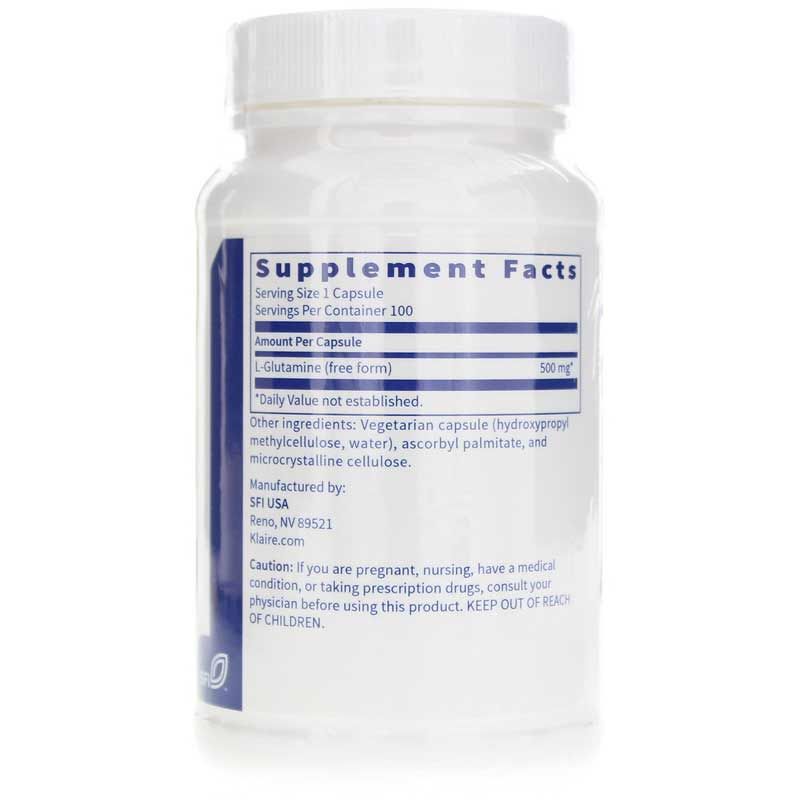 L-Glutamine 500 Mg | L-глютамин 500 мг
