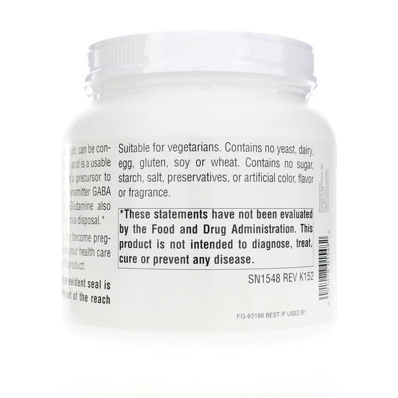 L-Glutamine Free-Form Powder, 16 Oz | Порошок L-глютамина в свободной форме, 16 унций