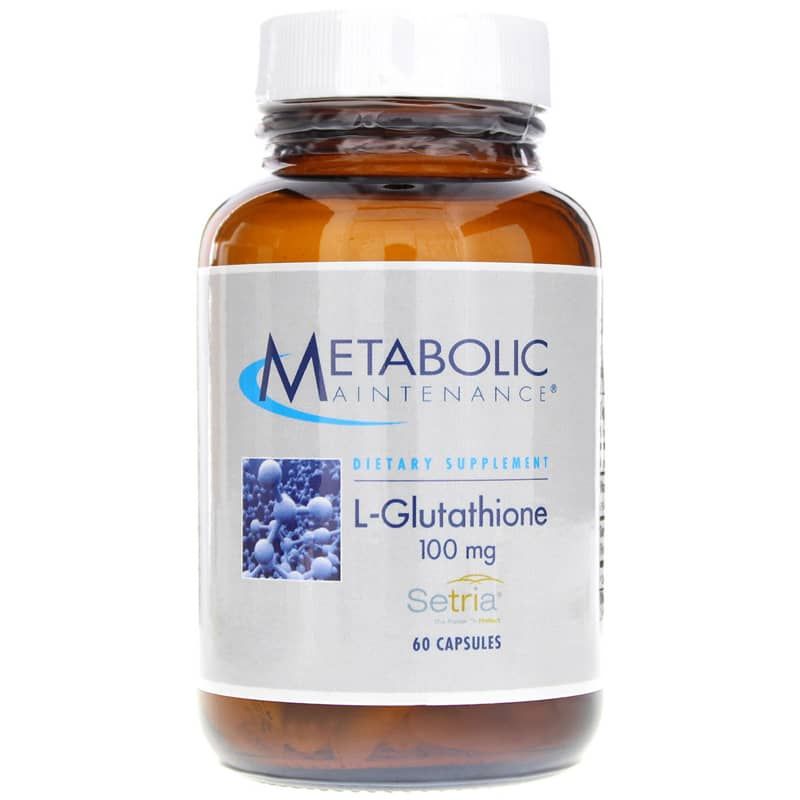 L-Glutathione 100 Mg (Reduced) | L-глутатіон 100 мг (відновлений)