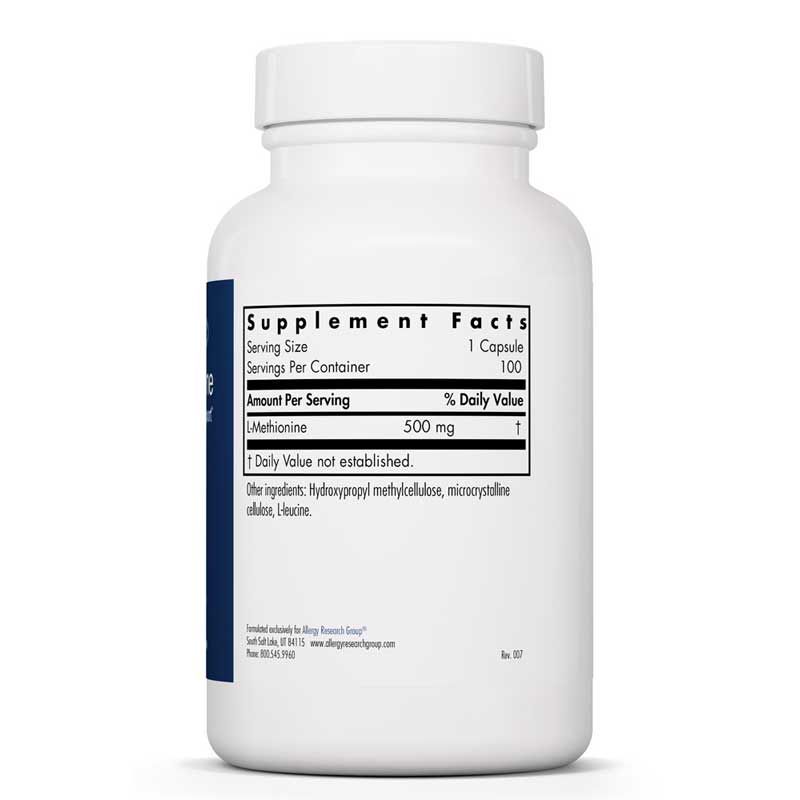 L-Methionine 500 Mg | L-метіонін 500 мг
