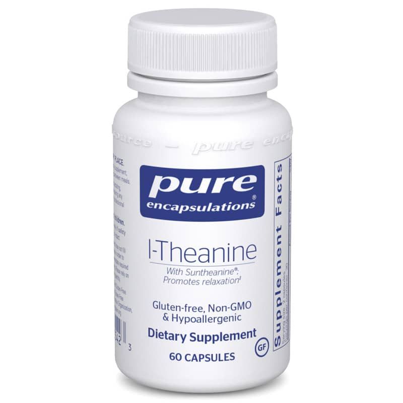 L-Theanine, 60 Capsules | L-теанин, 60 капсул