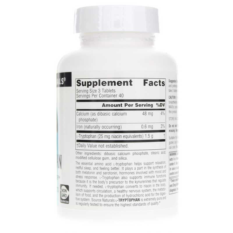 L-Tryptophan 500 Mg | L-триптофан 500 мг