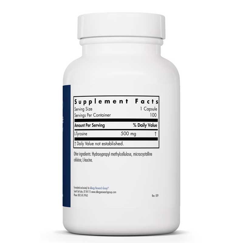 L-Tyrosine 500 Mg | L-тирозин 500 мг
