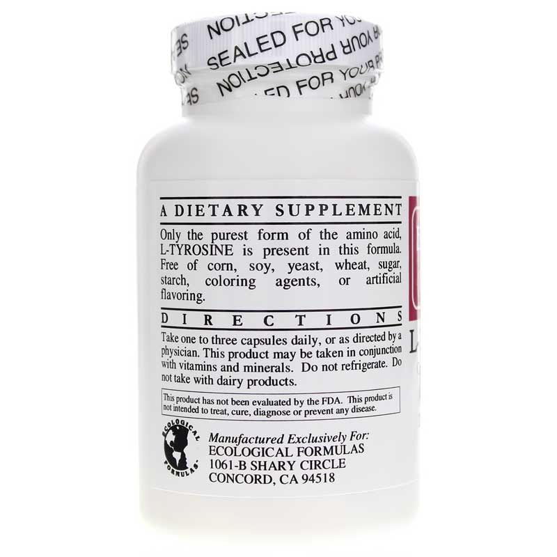 L-Tyrosine 600 Mg | L-тирозин 600 мг
