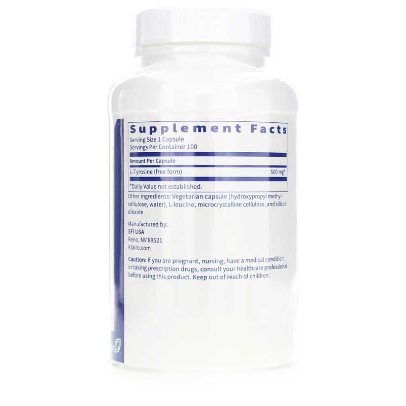 L-Tyrosine 500 Mg | L-тирозин 500 мг
